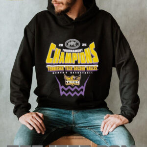 Tennessee Tech Golden Eagles 2025 OVC Womens Basketball Conference Tournament Champions T Shirt5