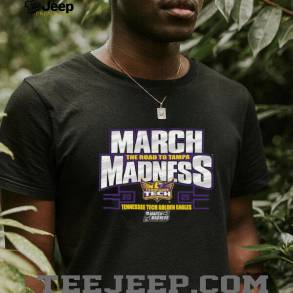 Tennessee Tech Golden Eagles Women’s Basketball 2025 NCAA March Madness Bound Shirt