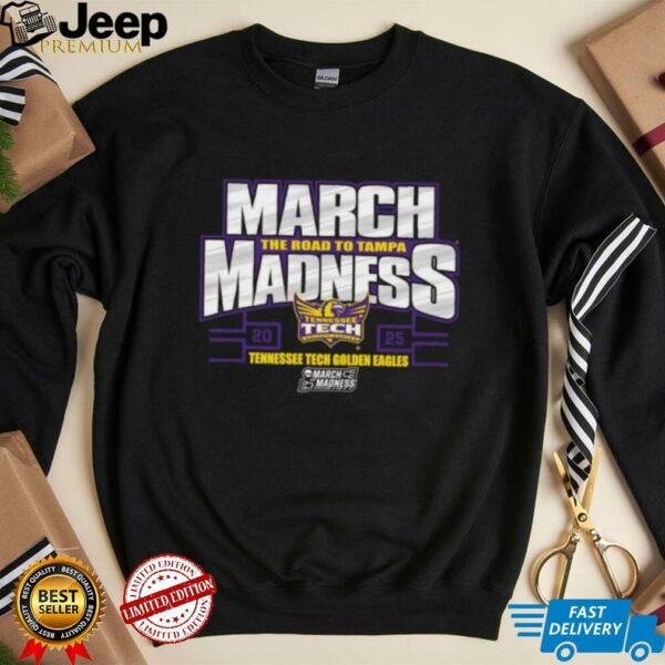 Tennessee Tech Golden Eagles Women’s Basketball 2025 NCAA March Madness Bound Shirt