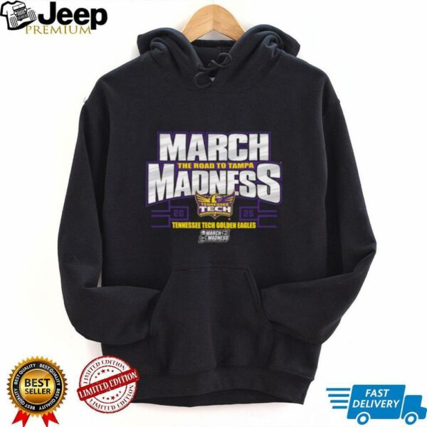 Tennessee Tech Golden Eagles Women’s Basketball 2025 NCAA March Madness Bound Shirt