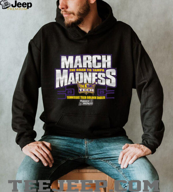 Tennessee Tech Golden Eagles Women’s Basketball 2025 NCAA March Madness Bound Shirt