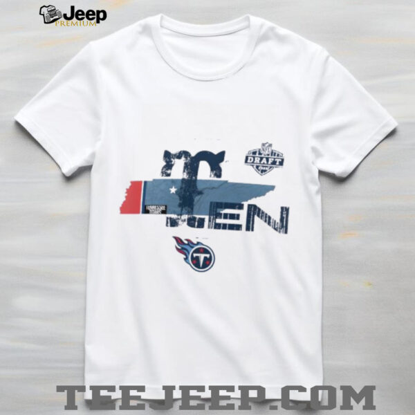 Tennessee Titans 2025 NFL Draft shirt