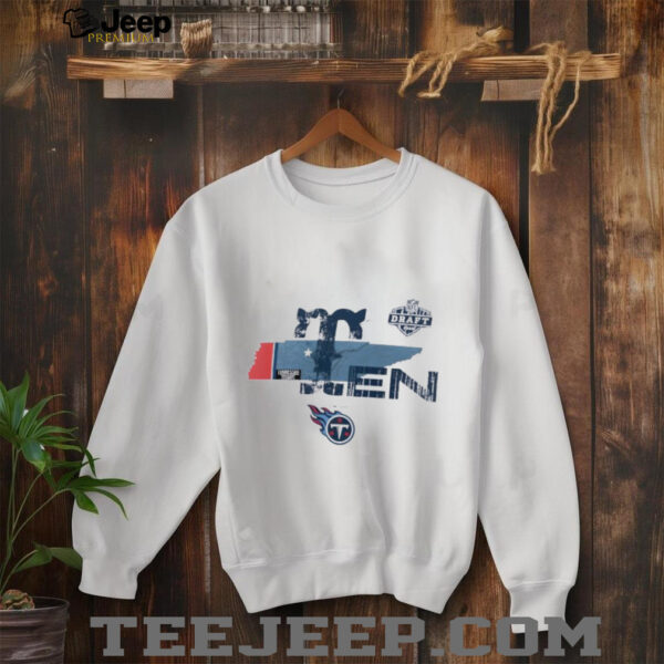 Tennessee Titans 2025 NFL Draft shirt
