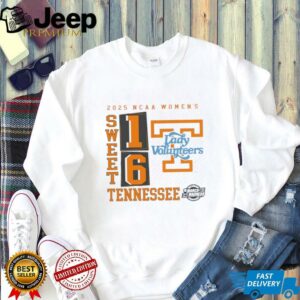Tennessee Volunteers 2025 NCAA Womens Basketball Tournament March Madness Sweet 16 No Look Pass shirt3