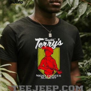 Terrible Terry night fighter academy cartoon shirt3