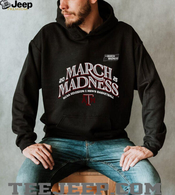 Texas A&M Men’s Basketball 2025 March Madness Bound T Shirt