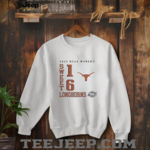 Texas Longhorns 2025 NCAA Womens Basketball Tournament March Madness Sweet 16 No Look Pass shirt4