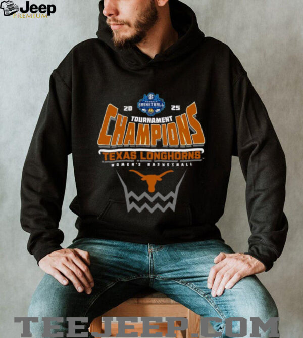 Texas Longhorns 2025 SEC Women’s Basketball Conference Tournament Champions Shirt