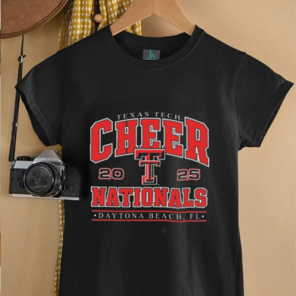 Texas Tech Cheer Nationals 2025 Daytona Beach T Shirt