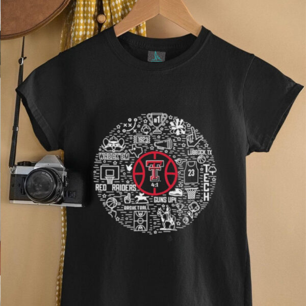Texas Tech Red Raiders Basketball Record Breaker T shirts