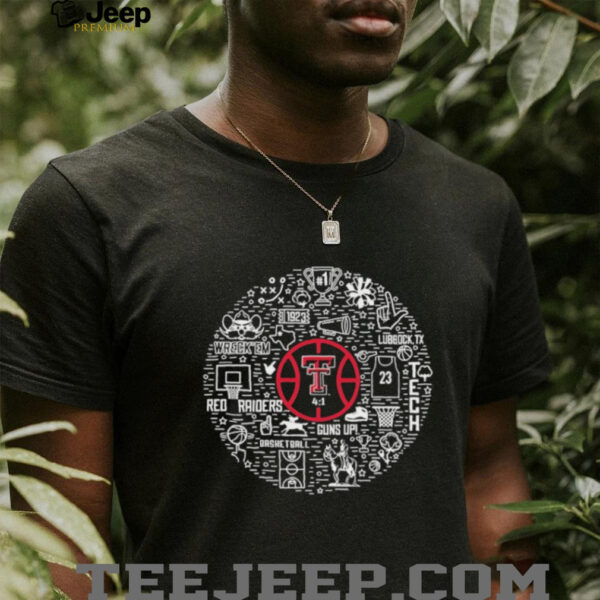 Texas Tech Red Raiders Basketball Record Breaker T shirts