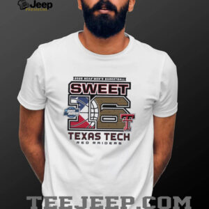 Texas Tech Red Raiders Men’s Basketball 2025 Sweet 16 Above...