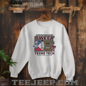 Texas Tech Red Raiders Mens Basketball 2025 Sweet 16 Above The Rim shirt2