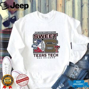 Texas Tech Red Raiders Mens Basketball 2025 Sweet 16 Above The Rim shirt3
