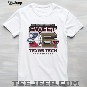 Texas Tech Red Raiders Mens Basketball 2025 Sweet 16 Above The Rim shirt4