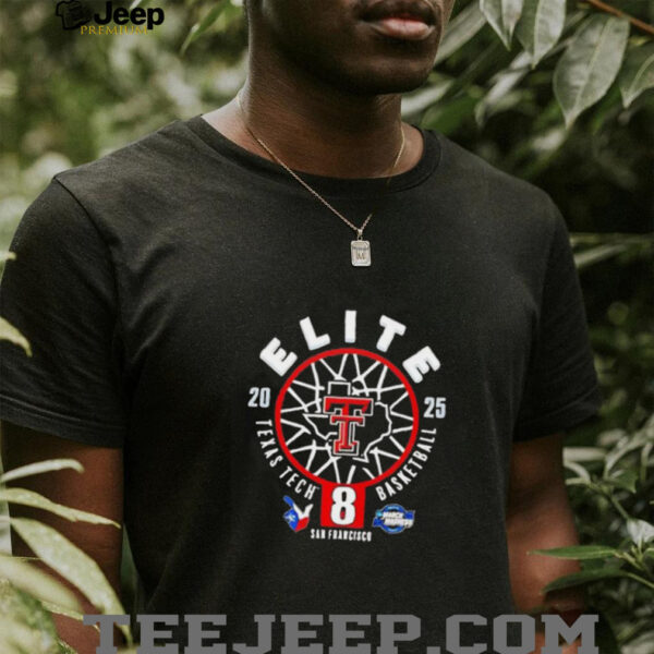 Texas Tech basketball Elite 8 2025 shirt