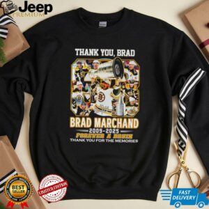 Thank you Brad Marchand 2009 2025 forever a Bruin shirt3