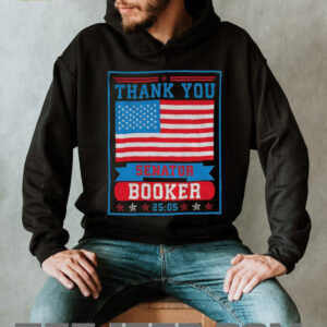 Thank you Senator Cory Booker 25 05 American flag shirt