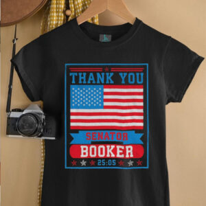 Thank you Senator Cory Booker 25 05 American flag shirt