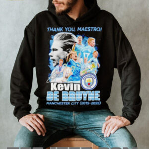 Thank you maestro Kevin De Bruyne Manchester City 2015 2025 shirt2