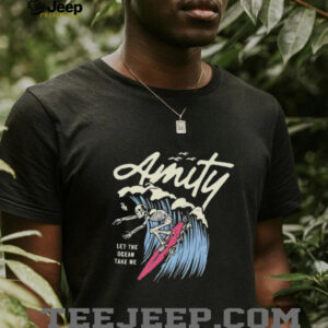 The Amity Affliction surfin’ skeleton shirt