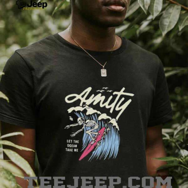 The Amity Affliction surfin’ skeleton shirt