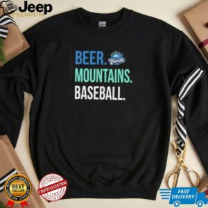 The Asheville Tourists Beer Mountains baseball shirt5
