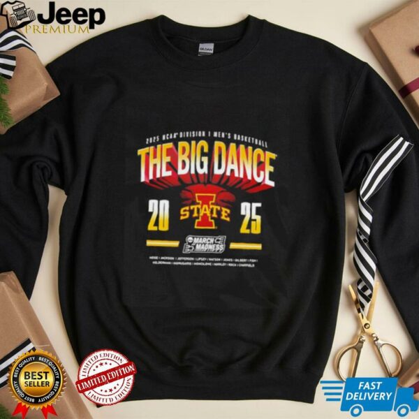 The Big Dance 2025 NCAA Division I Men’s Basketball Iowa State Cyclones shirt