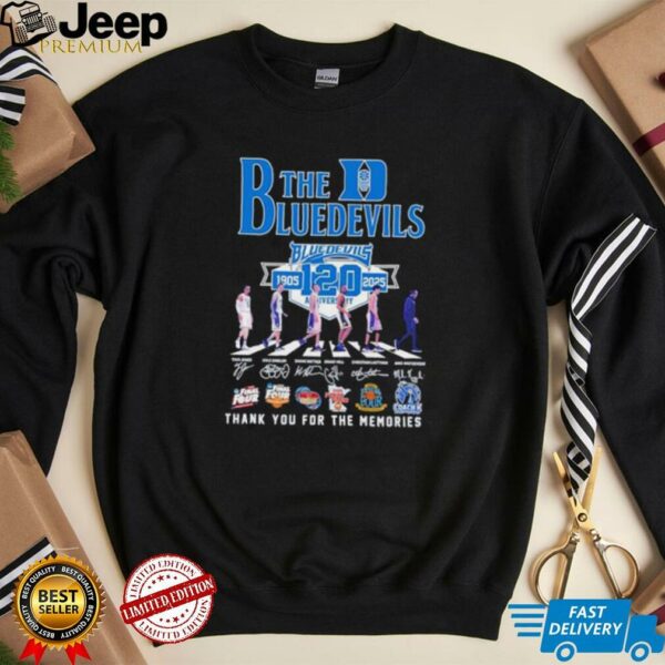 The Blue Devils 120 Anniversary 1905 2025 Thank You For The Memories shirt
