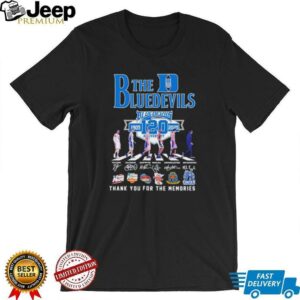 The Blue Devils 120 Anniversary 1905 2025 Thank You For The Memories shirt3