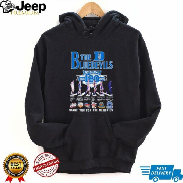 The Blue Devils 120 Anniversary 1905 2025 Thank You For The Memories shirt