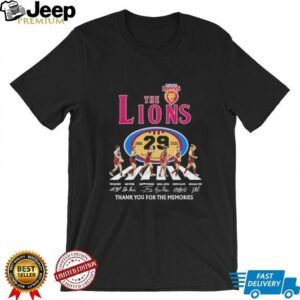 The Brisbane Lions 1996 2025 thank you for the memories shirt2
