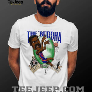 The Buddha Detroit Pistons caricature shirt0