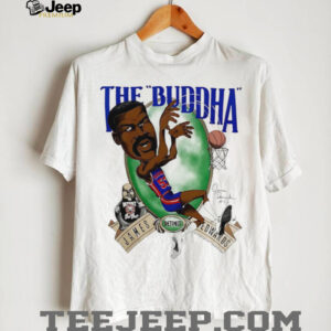 The Buddha Detroit Pistons caricature shirt1