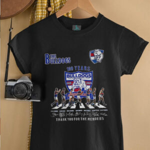 The Bulldogs Footscray Football Club 100 years Abbey Road signatures shirt1