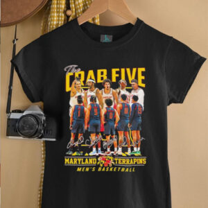 The Crab Five Maryland Terrapins Mens Basketball Name Signature shirt3