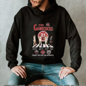 The Gamecocks womens basketball 51 years thank you for the memories shirt2