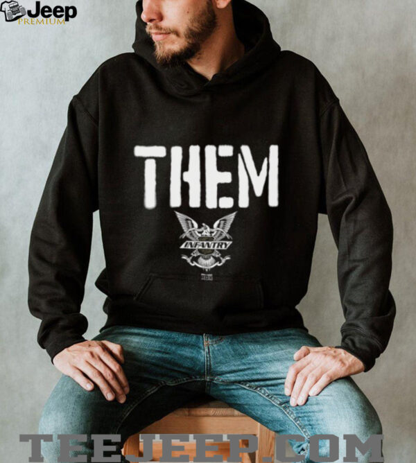 The Infantry  THEM Comfort Colors Soft Heavyweight T shirt