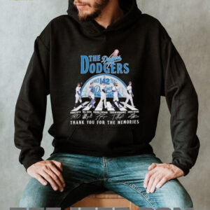The Los Angeles Dodgers 1883 2025 142th Thank You For The Memories Signatures T shirts5