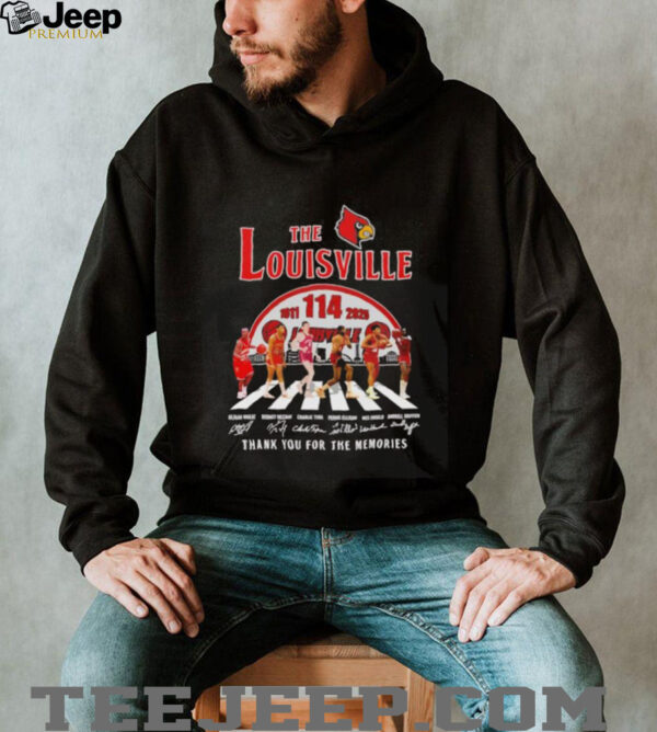 The Louisville 1911 2025 thank you for the memories shirt