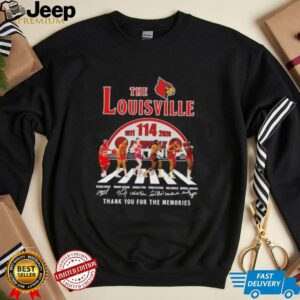 The Louisville 1911 2025 thank you for the memories shirt5