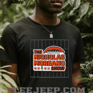 The Nicholas moreano show football shirt