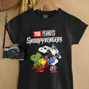 The Peanuts Snoopy Avengers cartoon shirt
