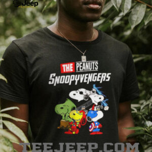 The Peanuts Snoopy Avengers cartoon shirt2
