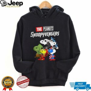 The Peanuts Snoopy Avengers cartoon shirt4