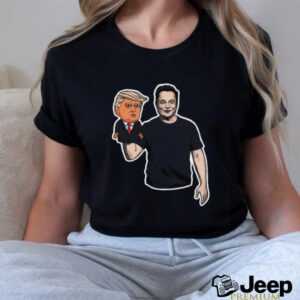 The President and his puppet T shirt