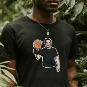 The President and his puppet T shirt