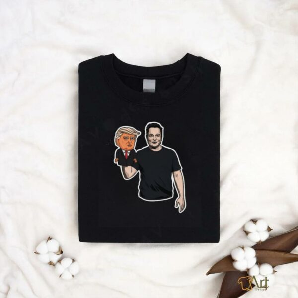 The President and his puppet T shirt