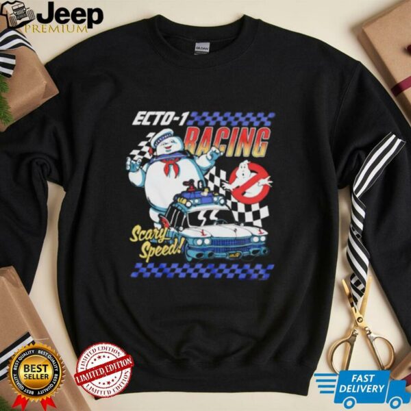 The Real Ghostbusters Ecto 1 Racing unisex t shirt