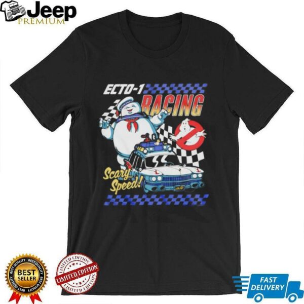 The Real Ghostbusters Ecto 1 Racing unisex t shirt